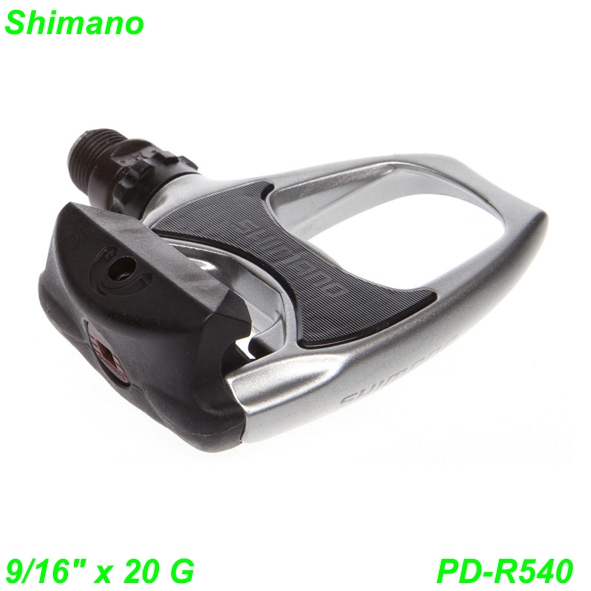 Shimano Pedal Clipless PD-R540 SPD-SL 9/16 x 20G silber Ersatzteile Shop kaufen Schweiz E- Mountain Bike Fahrrad Velo