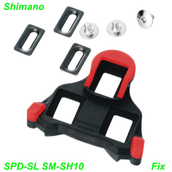 Shimano Schuhplatten Satz SPD-SL SM-SH10 Fix rot Ersatzteile Shop kaufen Schweiz E- Mountain Bike Fahrrad Velo