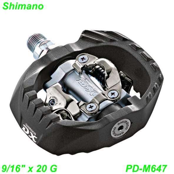 Shimano Pedal PD-M647 SPD Box semiclipless Ersatzteile Shop kaufen Schweiz E- Mountain Bike Fahrrad Velo