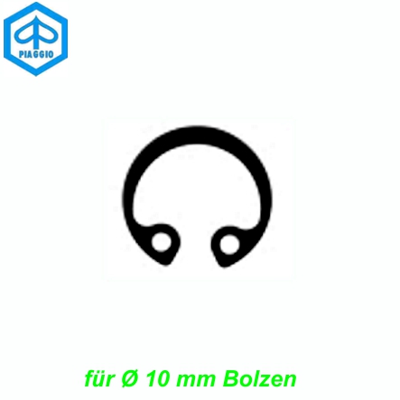 Segerring Kolbenbolzen  10 / 12 mm Piaggio Ciao SI Mofa Shop kaufen