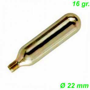 Ersatzpatrone CO2  16 gr  22 mm Gewinde + Klteschutz E-Bike Fahrrad Velo Ersatzteile Shop