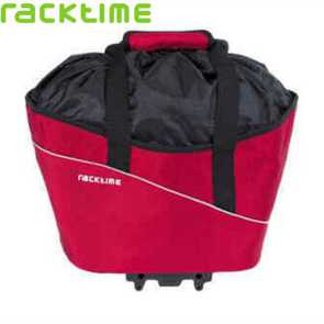 Gepcktrgertasche Shop-it Shopping Bag red 24x39x34 20 L Racktime fahrtrichtung Elekro E- bike Mountainbike Fahrrad Velo Ersatzteile Shop Jeker Balsthal Schweiz