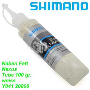 Shimano Naben Fett Tube 100 gr. Nexus weiss (Y041 20800) Ersatzteile Shop kaufen bestellen Balsthal Schweiz