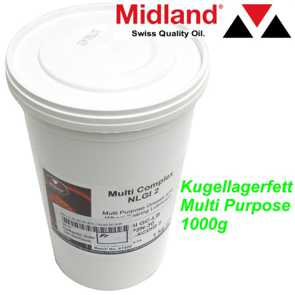 MIDLAND Kugellagerfett Multi Purpose 1000g Ersatzteile Shop kaufen bestellen Balsthal Schweiz