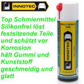 Multispray 1000 Innotec 500 ml top Schmiermittel silikonfrei Ersatzteile Balsthal