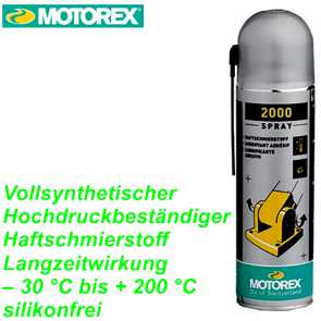 Spray 2000 Motorex 500 ml Ersatzteile Balsthal