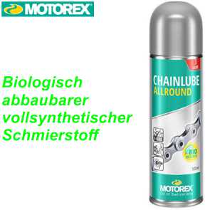 Kettenschmiermittel universal Chainlube Allround Spray 300 ml Ersatzteile Balsthal