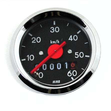 Tachouhr  48mm 60 Km/h o.Beleuchtung Mofa Shop kaufen