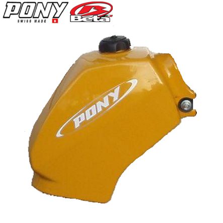 Tank gelb Pony Beta GTX Kuststofftank Mofa Shop kaufen