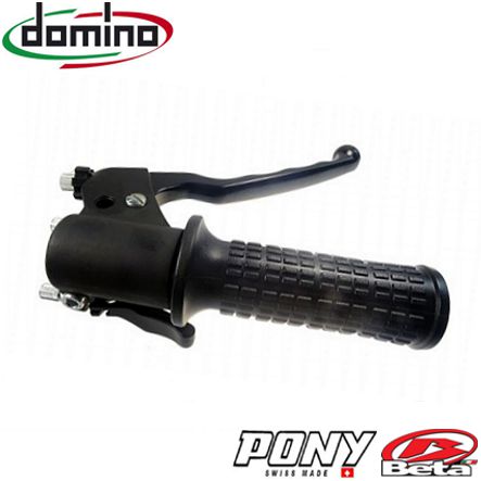 Domino Pony Beta Gasgriff mit Starter komplett schwarz Mofa Shop kaufen