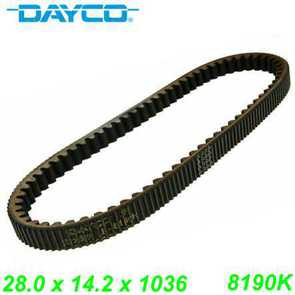 Keilriemen DAYCO 28.0 x 14.2 x 1036 (8190K) Aprilia Gilera Peugeot Piaggio 400 500cc Ersatzteile Balsthal