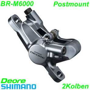 Shimano Bremssattel Bremszange BR-M6000 silber E- Mountain Bike Fahrrad Velo Ersatzteile Shop kaufen bestellen Balsthal Schweiz