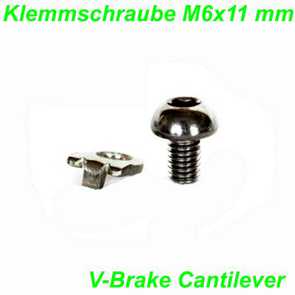 Klemmschraube M6 x 11.5 mm V-Brake Cantilever MTB Mountain Bike Fahrrad Velo Shop kaufen Schweiz