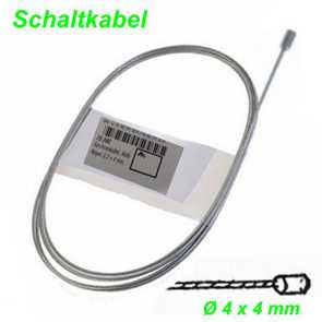 Schaltkabel  4 x 4 cm  1.2mm Normal Niro Stahl extra flexibel Shimano Suntour Mountain Bike Fahrrad Velo Shop kaufen Schweiz