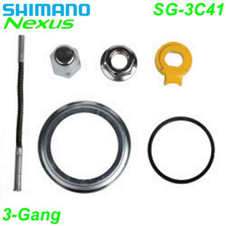 Shimano Komponenten zu Getriebenabe SG-3C41 3 Gang silber Elekro E- Mountain Bike Fahrrad Velo Ersatzteile Shop kaufen Schweiz