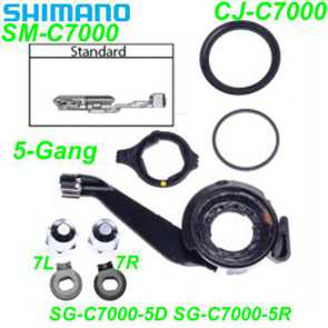 Shimano Komponenten 7R/7L MU-UR500 5 / 8 / 11-Gang Ersatzteile Shop