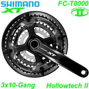 Shimano Kettenradgarnitur Hollowtech II FC-T8000-3 Ersatzteile Shop Schweiz