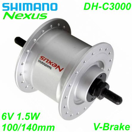 Shimano Nabendynamo DH-C3000 6V1.5W Elekro E- Mountain Bike Fahrrad Velo Ersatzteile Shop kaufen Schweiz