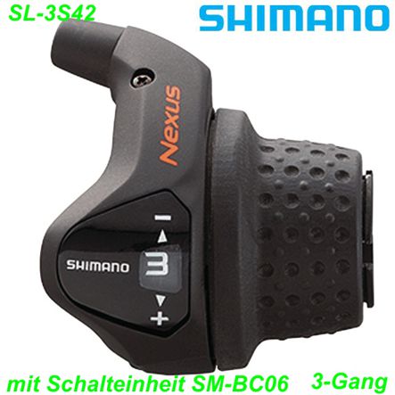 Shimano Schalthebel SL-3S42 Nexus 3-G. rechts Revoshift E- Mountain Bike Fahrrad Velo Ersatzteile Shop kaufen Schweiz