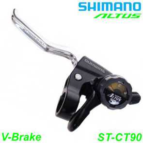 Shimano Schalthebel Altus ST-CT90 links 3 Gang Restbestand E- Mountainbike Fahrrad Velo Ersatzteile Shop Balsthal Schweiz