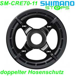 Shimano Steps Kettenblatt SM-CRE70-11 38 Zhne 50 KL dopp. HS m/Aufnahme schwarz Ersatzteile Balsthal
