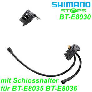 Shimano Steps Halter integrierter Akku BM-E8030 250 400 mm m/Kabel für Schloss Ersatzteile Balsthal