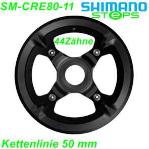 Shimano Steps Kettenblatt SM-CRE80-11 44 Zhne m. Aufnahme dopp HS Trekking  104 mm Ersatzteile Balsthal