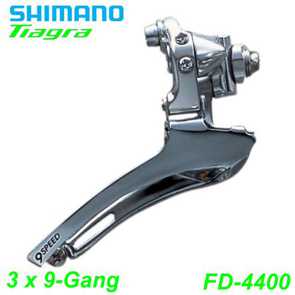 Shimano Umwerfer Tigra FD-4400 3 x 9-Gang E- Mountainbike Fahrrad Velo Ersatzteile Shop Schweiz