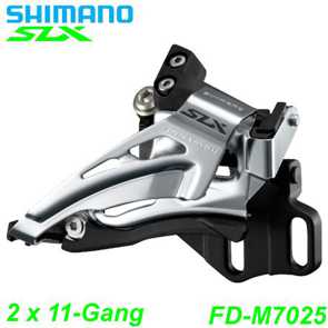 Shimano Umwerfer SLX FD-M7025-E 2 x 11-Gang Elektro E- Bike Mountainbike Fahrrad Velo Ersatzteile Shop Jeker Balsthal Schweiz