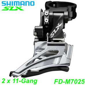 Shimano Umwerfer SLX FD-M7025-H 2 x 11-Gang Elektro E- Bike Mountainbike Fahrrad Velo Ersatzteile Shop Jeker Balsthal Schweiz