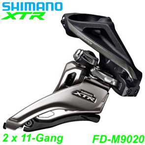 Shimano Umwerfer XTR FD-M9020-H 2 x 11-Gang Elektro E- Bike Mountainbike Fahrrad Velo Ersatzteile Shop Jeker Balsthal Schweiz