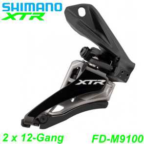 Shimano Umwerfer 2x12-G. FD-M9100-D XTR Do-Sw Fr-Pu E- Mountainbike Fahrrad Velo Ersatzteile Shop Jeker Balsthal Schweiz