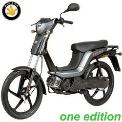 Mofa Bye Bike weiss Sattel lang one edition Jeker + Co Balsthal Schweiz