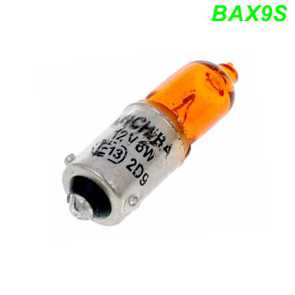 Mofa Glühlampe BAX9S 12V 6W H6W halogen orange Blinker Ersatzteile Balsthal