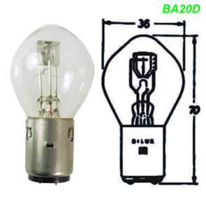 Mofa Glühlampe BA20D 6 + 12 Volt Shop kaufen Schweiz