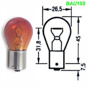 Mofa Glühlampe BAU15S 6 + 12 Volt Shop kaufen Schweiz