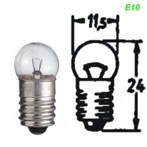 Mofa Glühlampe E10 6 + 12 Volt Shop kaufen Schweiz