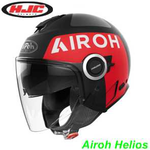 Helm AIROH HELIOS Gr. S M L XL XXL .71 UP BLACK MATT Ersatzteile Balsthal