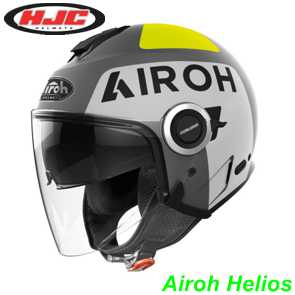 Helm AIROH HELIOS Gr. S M L XL XXL .72 UP GREY MATT Ersatzteile Balsthal