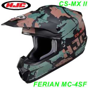 Helm HJC CS-MXII Ferian MC-4SF Ersatzteile Balsthal