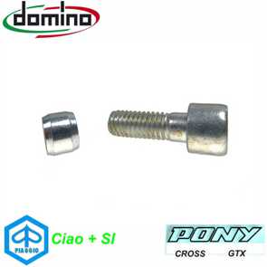 Domino Ciao Griffklemmschraube rechts M6 x 16 / 18 mm Mofa Töffli Moped Shop kaufen Schweiz