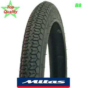 Mitas Mofa Pneu B8 16 x 2 1/4 38J TT schwarz Reinforce Töffli Moped Teile Ersatzteile Parts Shop kaufen Schweiz