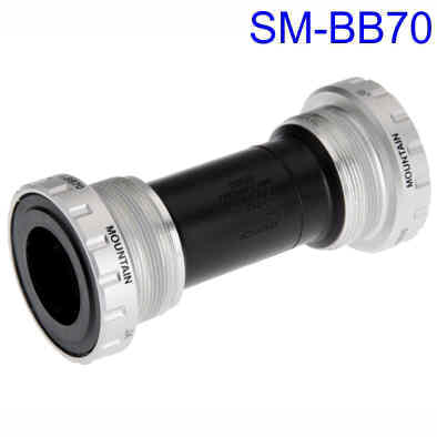 LUOKEKE Tretlager Für E-Bike - Vierkant, 80-120mm - Wartungsfrei