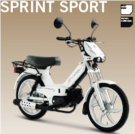 Ersatzteile mit Explosionszeichnung Tomos Sprint Sport