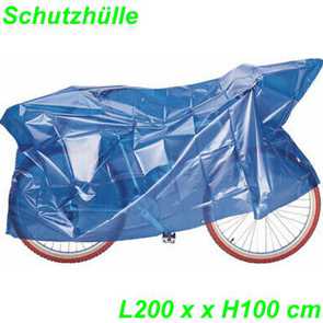 Wetterschutz berzug L200 B100 fr Velo Mofa PE-Folie Ersatzteile Balsthal