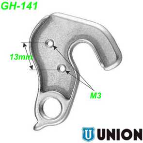 Ausfallenden Schaltaugen Wechselhalter Union Marwi GH-141 44.1742 (325) kaufen Ersatzteile Shop