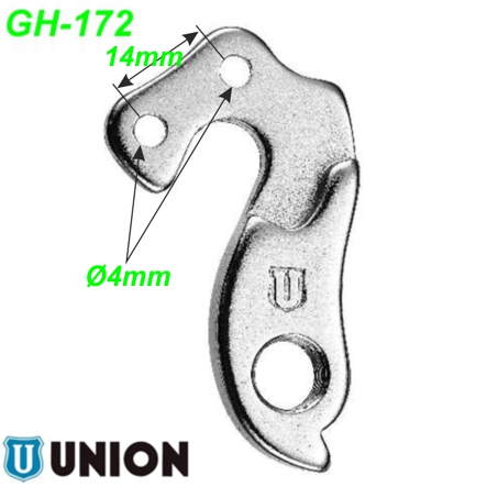 Canyon Ausfallenden Schaltaugen Wechselhalter Union Marwi GH-172 44.2628 (395) kaufen Ersatzteile Shop