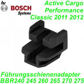 Bosch Führungsschienenadapter für 4 / 8 mm Rohr Gepäckträgerakku Active Performance Cargo Ersatzteile Balsthal