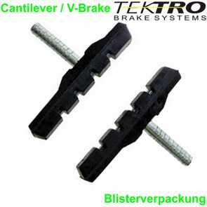 Tektro Bremsschuh MTB V-Brake Bolzen per Paar MTB Mountain Bike Fahrrad Velo Ersatzteile Shop Balsthal