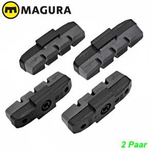 Magura Bremsgummi Satz HS schwarz hydraulisch 2 Paar E- Mountain Bike Fahrrad Velo Ersatzteile Shop Balsthal